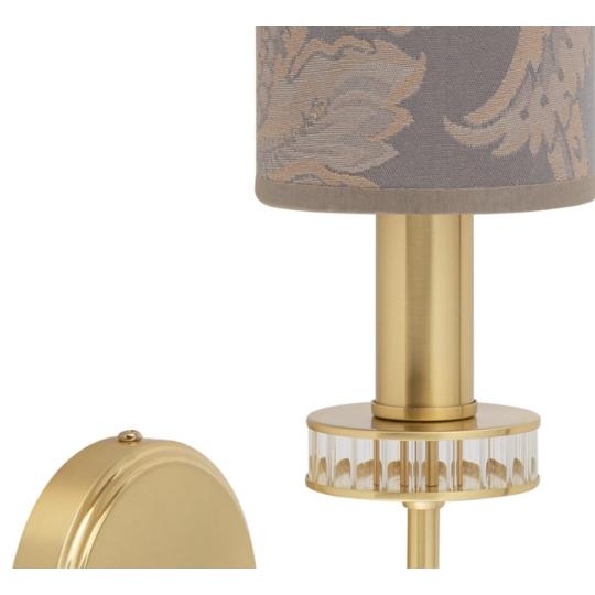 kristalylampa elegans luxus matt arany modern klasszikus textilernyos falikar nappali haloszoba lampa folyoso lepcsohaz vilagitas.jpg